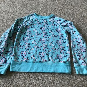 Girl’s Floral sweatshirt